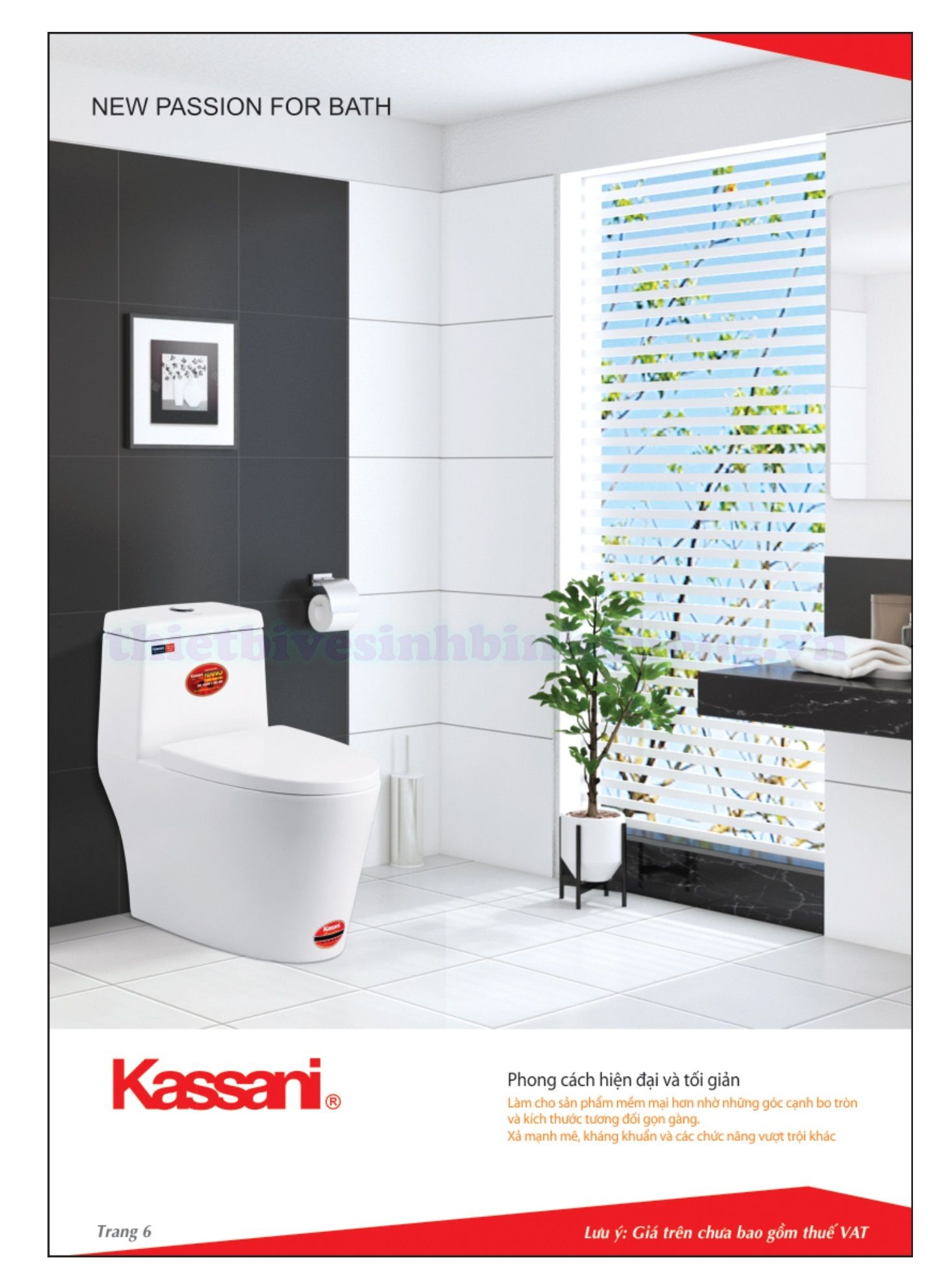 Bồn cầu  Kassani 2372M